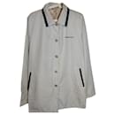 PIERRE BALMAIN LONG SAND TRENCH JACKET TL OR T 42/44/46 - Pierre Balmain