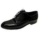 Dior patent Derby lace ups