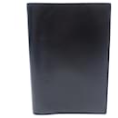 VINTAGE COUVERTURE PORTE AGENDA HERMES CUIR BOX GM  NOIR BLACK DIARY COVER - Hermès