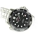 OMEGA SEA MASTER Divers300M Co-Axial Master Chrono meter 42 MM black Genuine goods rubber Mens - Omega