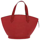 LOUIS VUITTON Epi Saint Jacques Hand Bag Red M52277 LV Auth 37488 - Louis Vuitton