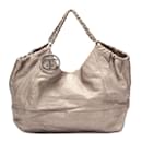 Chanel Coco Cabas Tote Leather Tote Bag in Very Good Condition