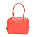 Hermes Plume 21 Leather Handbag in Very Good Condition - Hermès