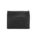 Dior Leder-Clutch mit Logo, Leder-Clutch in ausgezeichnetem Zustand