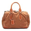 Suede handbag 3858150 - Burberry