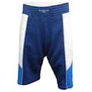 NEW GIVENCHY SHORTS MEN BM50CK30AF T40 M IN BLUE AND WHITE COTTON NEW - Givenchy