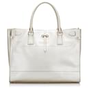 Ferragamo White Briana Tote Bag - Salvatore Ferragamo