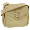 GUCCI Shoulder Bag Leather Beige 007 1014 0201 Auth ti909 - Gucci