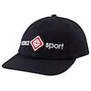 Cappello Casa Sport Logo Ricamato - Casablanca - Nero - Cotone