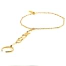 Bracelet chaîne avec anneau logo - Fendi
