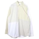 Jil Sander Colorblock Buttondown Shirt in Multicolor Cotton