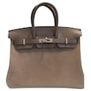 HERMES BIRKIN BAG 25 grizzly - Hermès