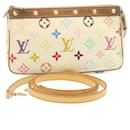 Estuche para accesorios de bolsillo con monograma multicolor de LOUIS VUITTON Blanco M92649 34521 - Louis Vuitton