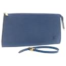 LOUIS VUITTON Epi Pochette Accessoires Tasche Blau M52945 LV Auth 23568BEIM - Louis Vuitton