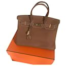 Birkin 35 Togo leather gold accessories - Hermès