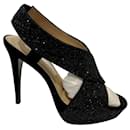 DvF Zia glitter high heeled sandals - Diane Von Furstenberg