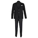 Neil Barrett Suit and Trousers Set in Black Viscose