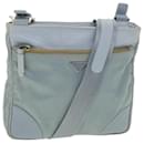 PRADA Shoulder Bag Nylon Light Blue Auth 38317 - Prada