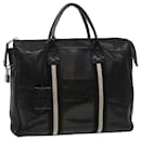 BALLY Business Bag Calfskin Black Auth bs4398 - Bally