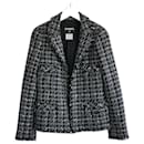 CHANEL Fall 2007 07A Cashmere Houndstooth Tweed Jacket - Chanel