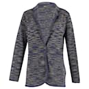 Missoni Knit Single-Breasted Jacket in Navy Wool