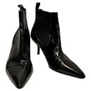 DvF Mollo patent leather ankle Chelsea boots - Diane Von Furstenberg