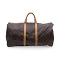 Monogram Keepall 60 Travel Large Duffle Bag M41412 - Louis Vuitton