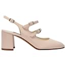 Banana Pumps - Carel - Beige - Patent Leather