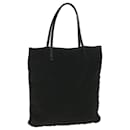 Sac cabas en toile FENDI Zucca Noir Marron Auth ar9031 - Fendi
