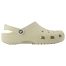 Classic Bone Mules - Crocs - Bone - Synthetic - Autre Marque