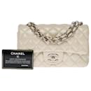 Sac Chanel Timeless/Clásico en cuero blanco - 100986
