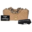 Sac Chanel Timeless/Classico in Pelle Beige - 101080