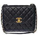 Sac Chanel Timeless/classic black leather - 100497