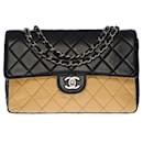 CHANEL Zeitlose Taschen/Klassisches schwarzes Leder - 100873 - Chanel