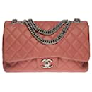 Sac Chanel Timeless/Classico in Pelle Rosa - 100658