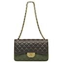 Chanel Jumbo Lambskin Tricolor Timeless Classic lined Flap Bag