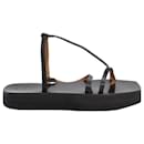 Atp Atelier Maremma Platform Sandals in Black Leather - Autre Marque