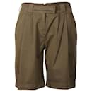 Burberry Brit Casual Shorts in Brown Organic Cotton