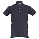 Dolce & Gabbana Short Sleeve Polo Shirt in Black Cotton 