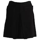 Miu Miu Mini Skirt in Black Viscose