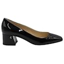 Jimmy Choo Dianne 45 Pumps in Black Patent Leather