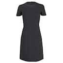 Michael Kors Shift Dress in Black Cotton