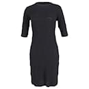 Missoni Lace Sheath Dress in Black Cotton Wool 