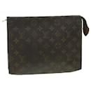 Toilette Poche Monogram Louis Vuitton 26 Pochette M47542 LV Auth e3473