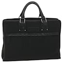 BURBERRY Nova Check Business Bag Nylon Black Auth hk647 - Burberry