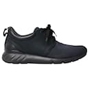 Louis Vuitton Fastlane Sneakers in Black Nylon and Leather