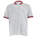 Missoni Striped Polo T-shirt in Multicolor Cotton  