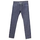 Jeans Prada Slim Fit in Cotone Blu