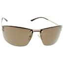 Christian Dior Sunglasses Brown Auth am4062