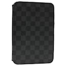 LOUIS VUITTON Damier Graphite iPad mini Case N48249 LV Auth bs4557 - Louis Vuitton